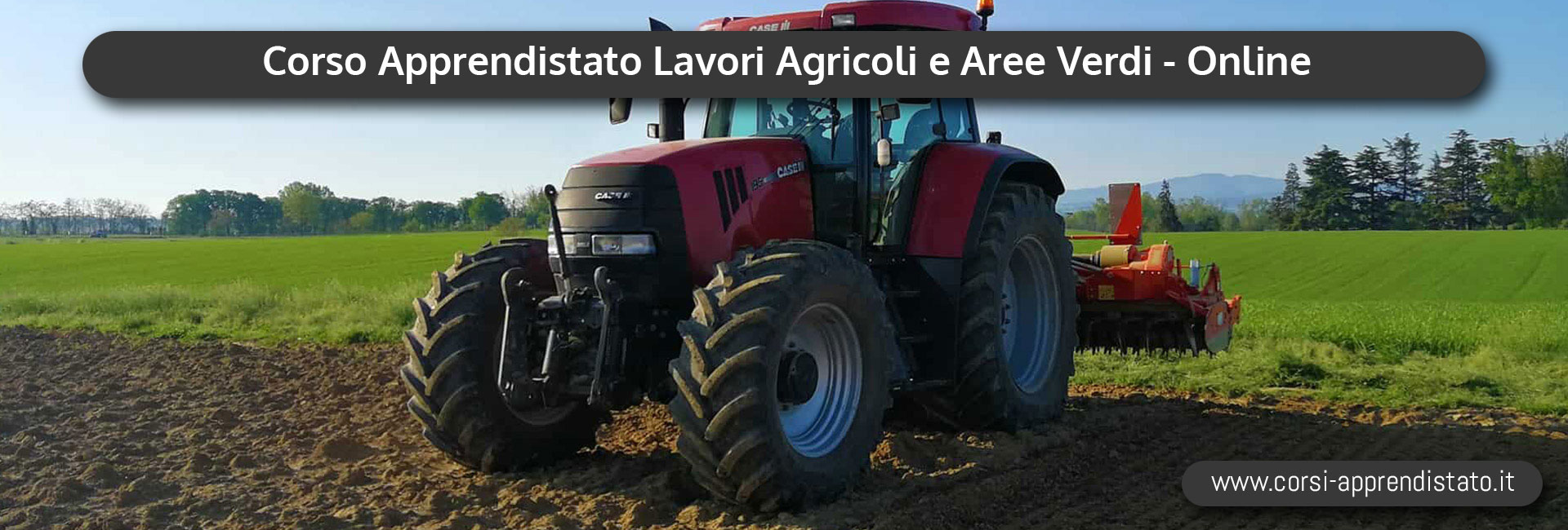 Apprendistato lavori Agricoli e Aree Verdi